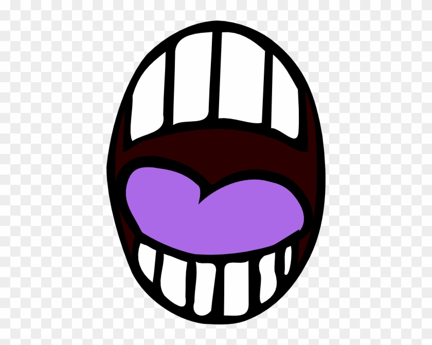 Light Purple Tounge Clip Art - Mouth Clip Art #166218