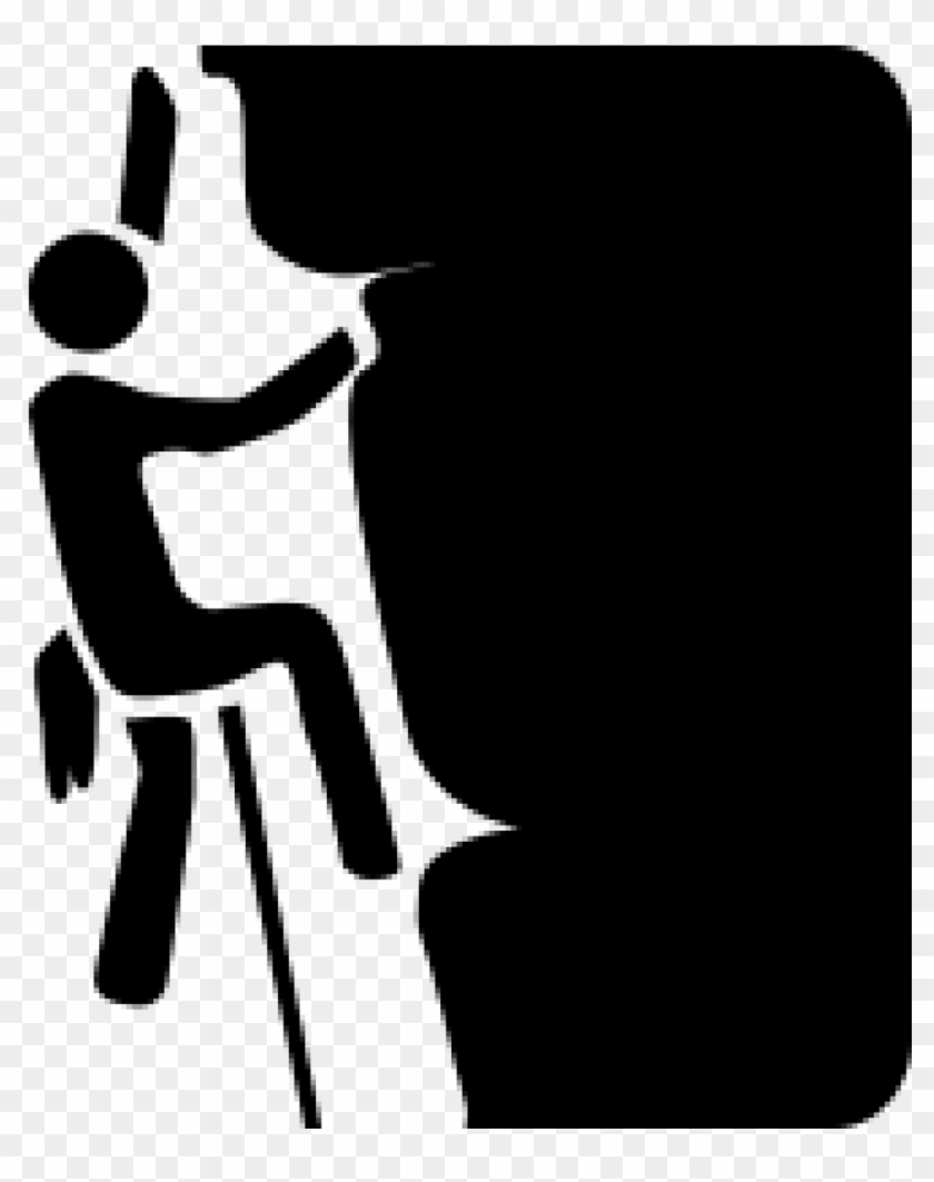 Cycling Horse Riding Walking Vtt Rock Climbing - Rock Climbing Icon Png #167308