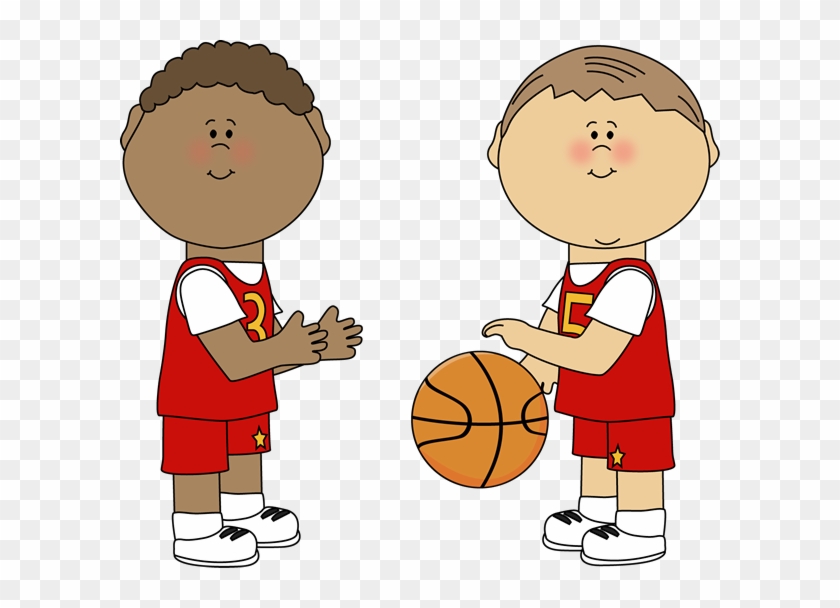 Boy Playing Basketball Clipart Boys Clip Art Image - Boys Playing Basketball Clipart #167325