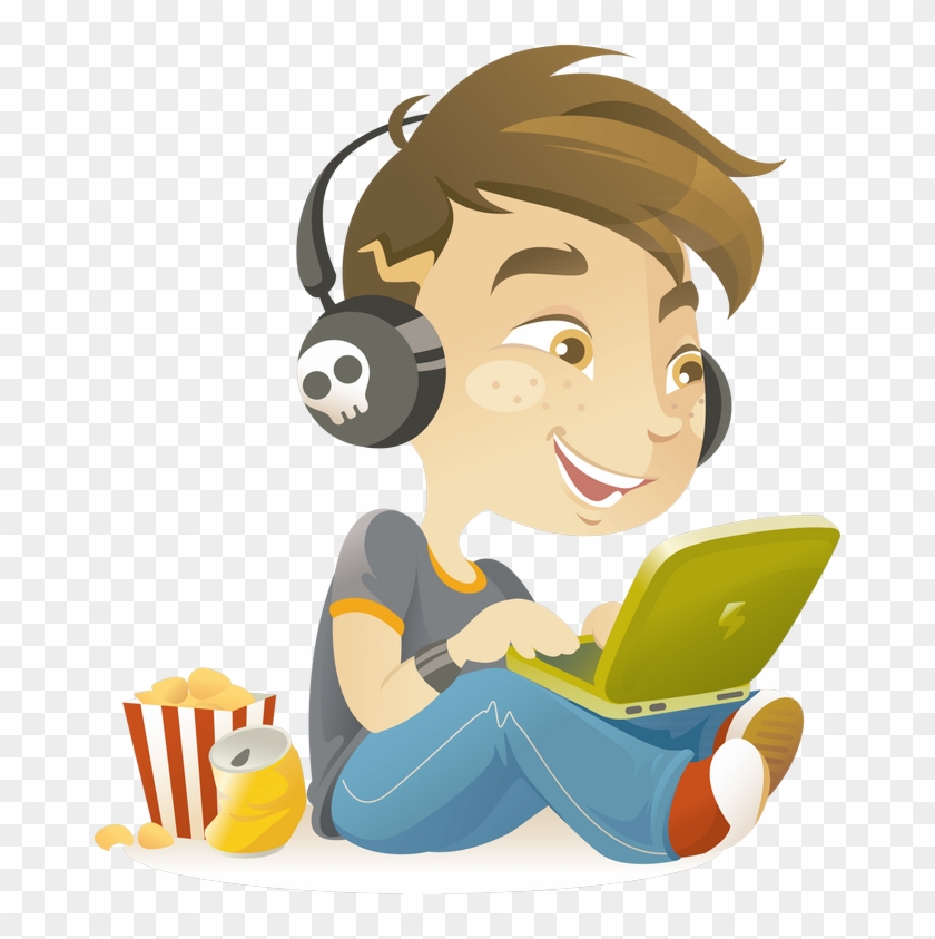 Фото, Автор Missis - Kid Computer Cartoon #167356