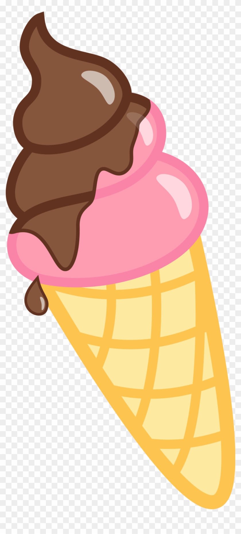 Strawberry Swirl Cutie Mark By Vaderpl - Mlp Ice Cream Cutie Mark #168097