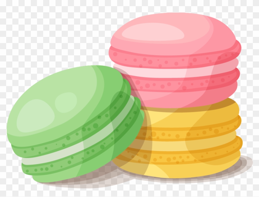 Macaron Macaroon Biscuits Cafe Clip Art - Macaron Macaroon Biscuits Cafe Clip Art #168459