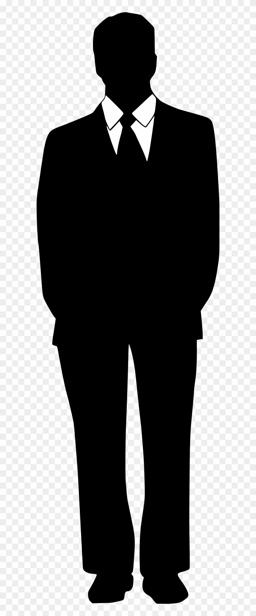 Images For > Person Outline Clip Art - Man Black Clipart #168557