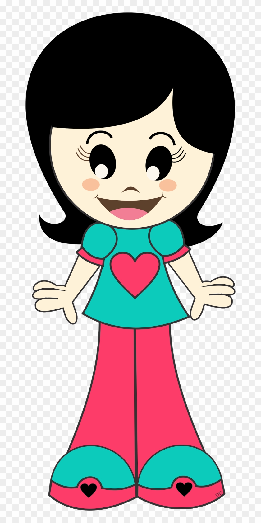 Desenho De Menina Gratis #168598