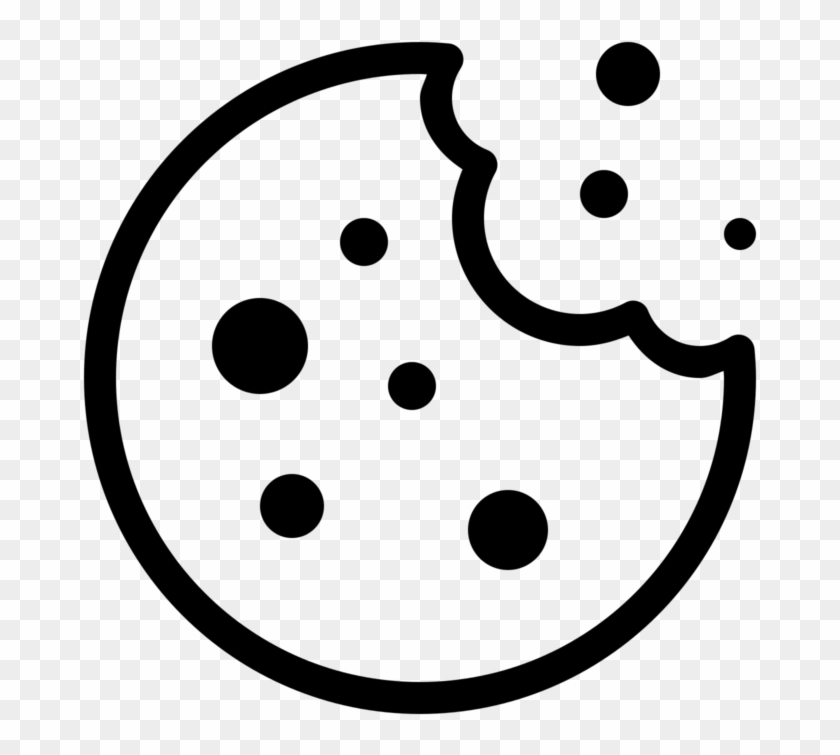 Pictures Of Cookie Clipart Transparent Background Photos - Cookie Black And White Clipart #168882