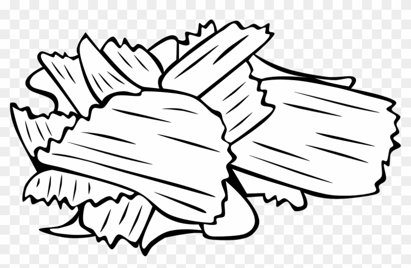 Potato - Potato Chips Clip Art #169060