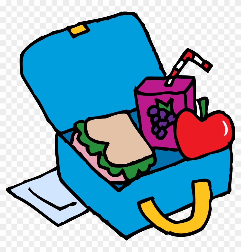 Free - Clip Art Lunch Box #169192