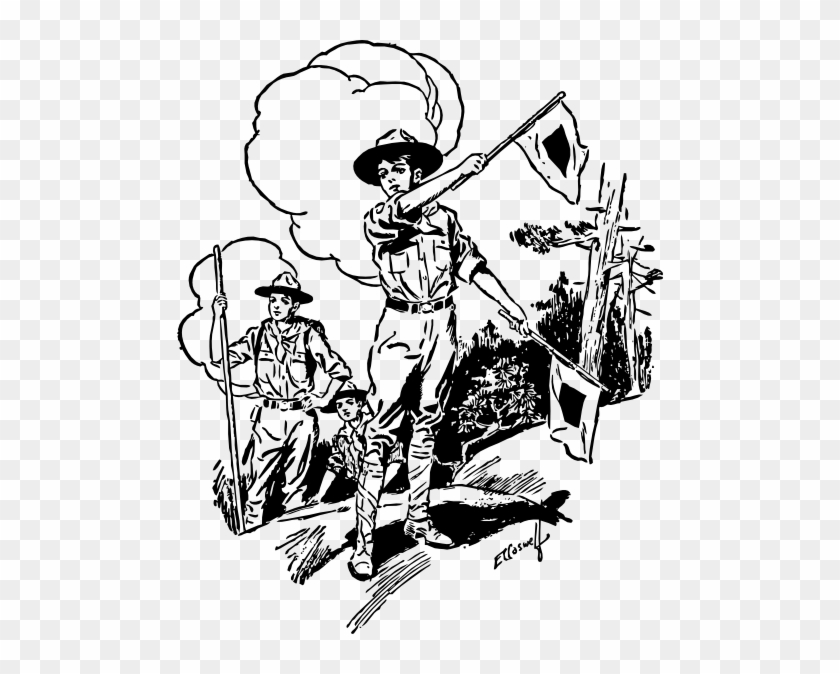 Boy Scout Clipart Vector Free - Boy Scout Vector #169300