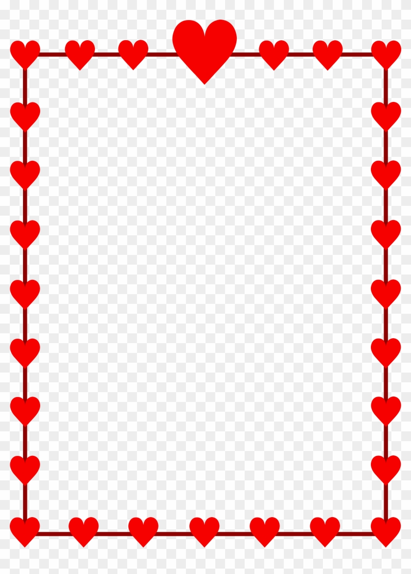 Free Valentine Clipart - Valentines Day Border Clip Art #169541