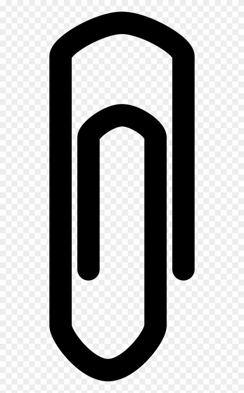File - Paperclip Standing - Svg - Wikimedia Commons - Wikimedia Commons #169662