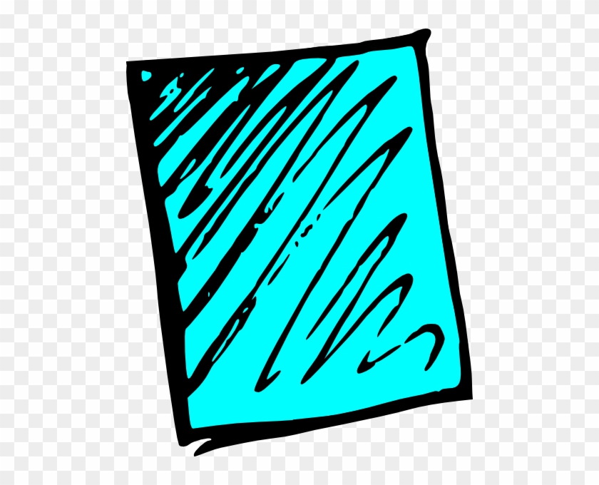 Blue Paper Clip Art - Scratch Paper Clipart #169665