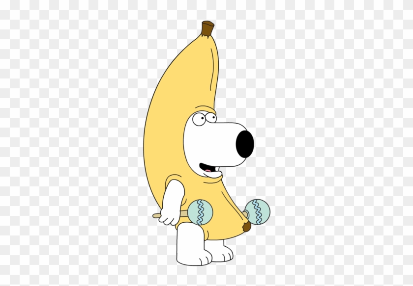Brian In A Banana Suit Family Guy Addicts - Family Guy Brian In Banana Suit #906499