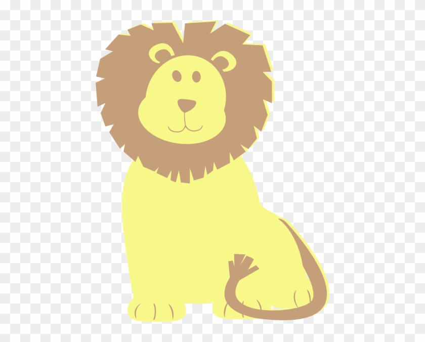 Cartoon - Cheap Square Shaped Pillowcase Linen Cartoon Lion Pattern #906537