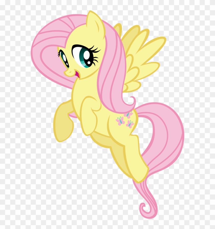 Happy Fluttershy - My Little Pony Fluttershy #906741