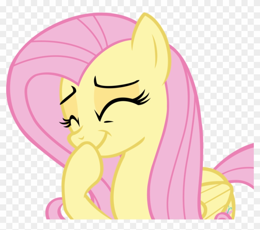 Giggling Fluttershy Vector By Thefrostspark-d8ve36y - Fluttershy Giggle Gif #906832