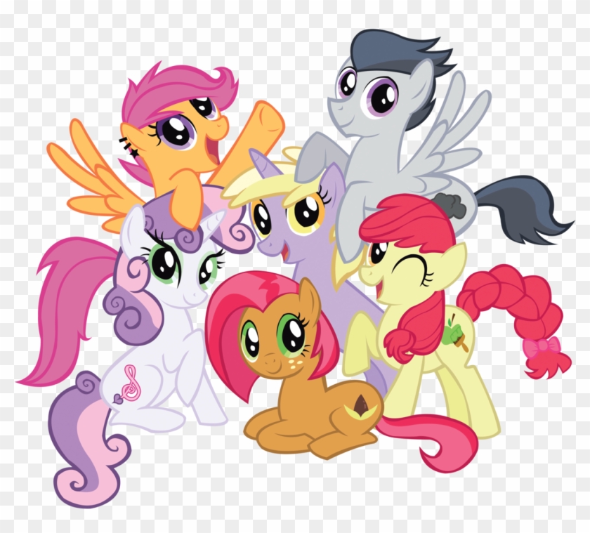 Alternate Cutie Mark, Alternate Mane Six, Alternate - Mlp Cutie Mark Crusaders And Friends #907205