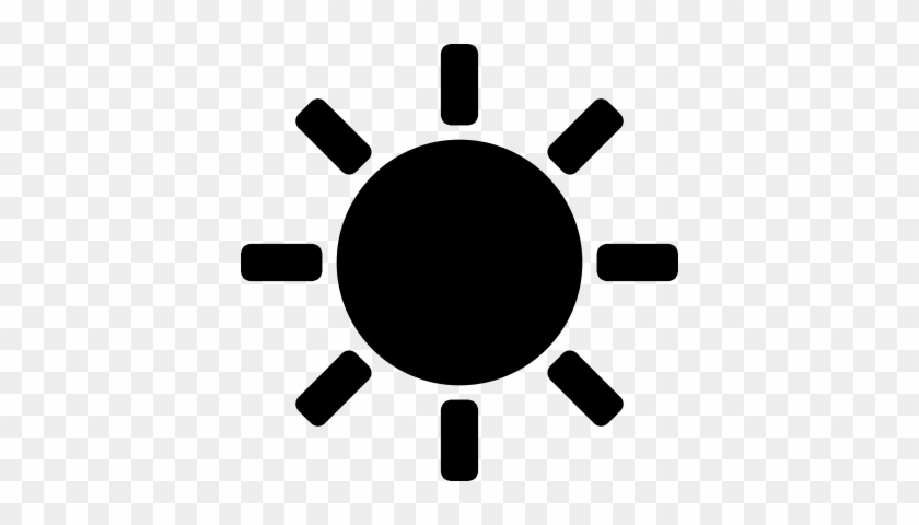 White Balance Sunlight Mode Vector - Temporary Tattoos Small Black #907232