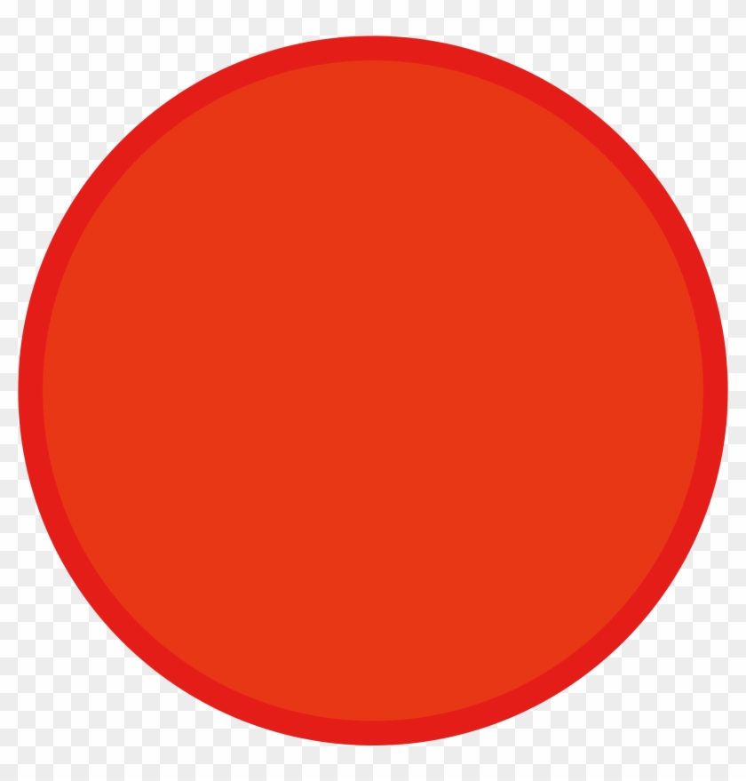 Open - Red Circle Png #907288