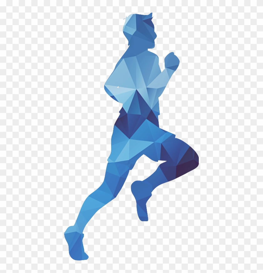 Euclidean Vector Running Silhouette - Vector Running Png #907298