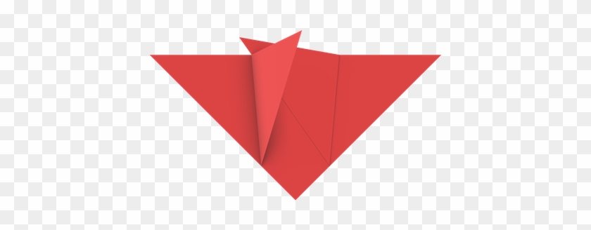 Take A Square Sheet Of Paper, Fold It In Half Downward - Origami #907673
