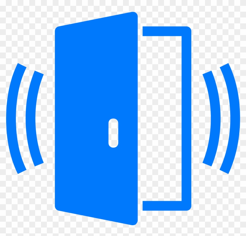 Computer Icons Sensor Door Security Clip Art - Door Sensor Icon #907844