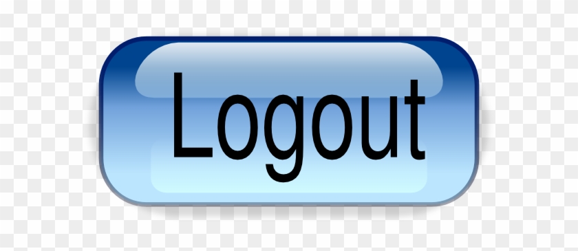 Logout Button Png Clip Art At Clker Com Vector Clip - Logout Logo Png #907856