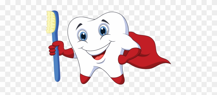 Fluoride Is An Element, Which When Administered In - Teeth Cartoons #907894