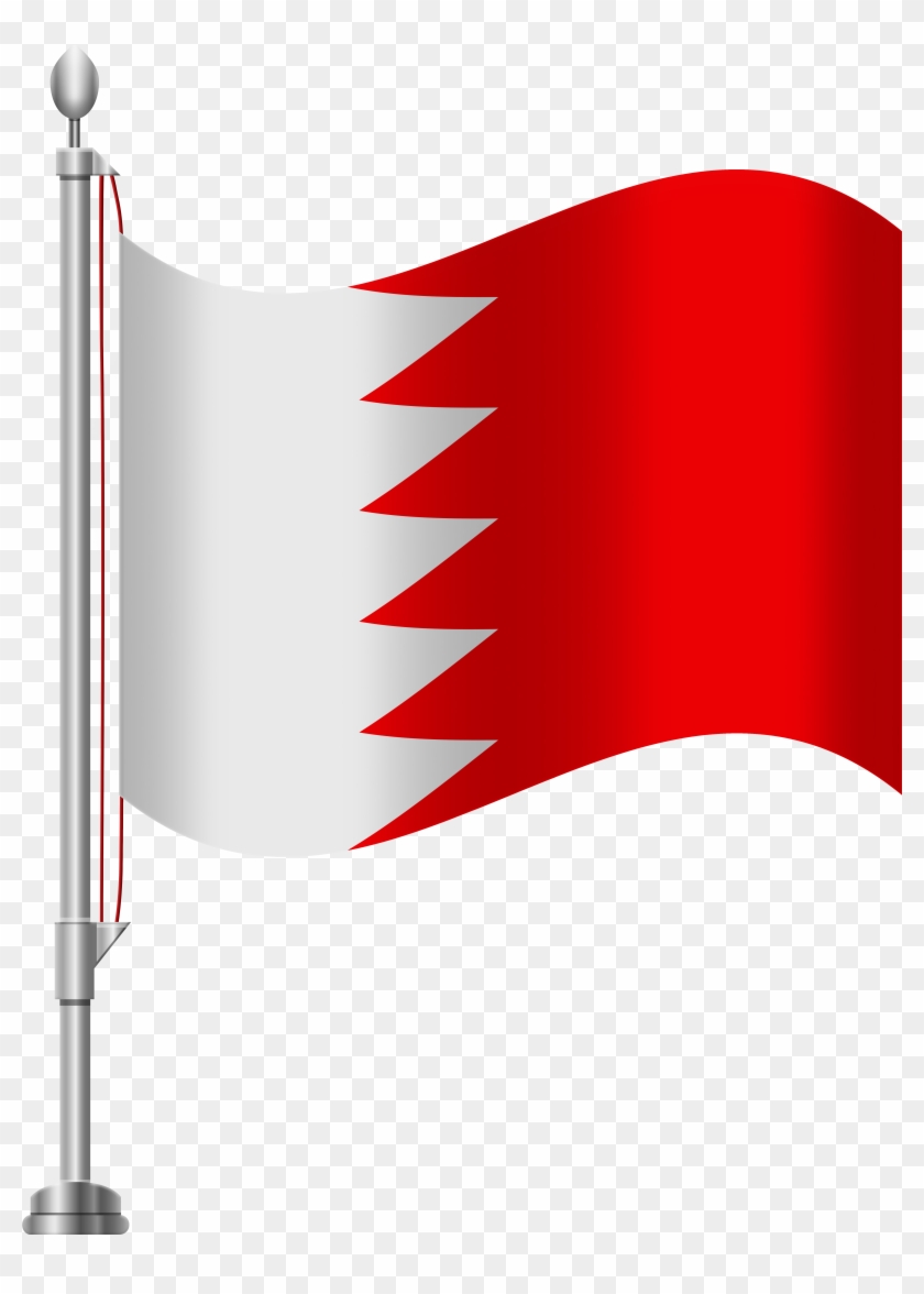 Bahrain Flag Png Clip Art - Bahrain Flag Png Clip Art #908881