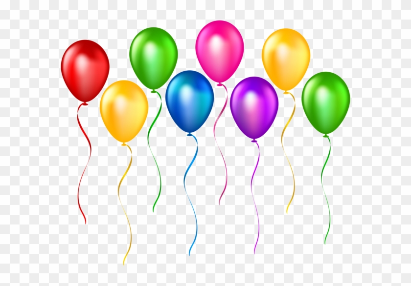 Balloons Transparent Clip Art Image - Balloons Transparent #909609