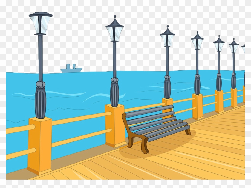 Cartoon Royalty-free Clip Art - Promenade Clip Art #909853