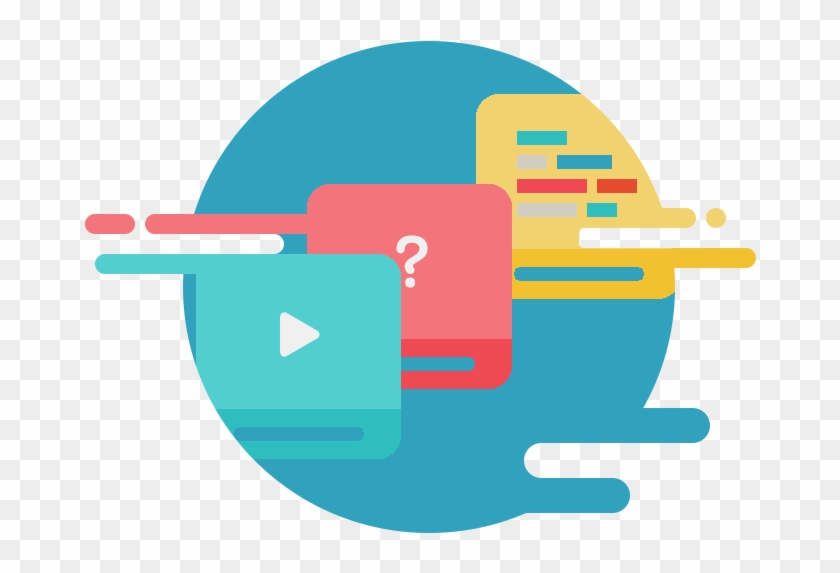 Students Learn Through Interactive Videos, Quizzes, - Graphic Design #910422