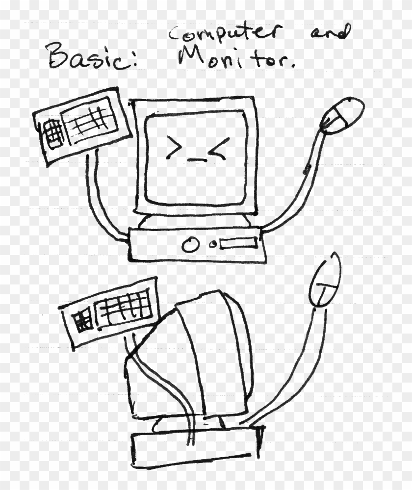 Computer - Drawing #910976