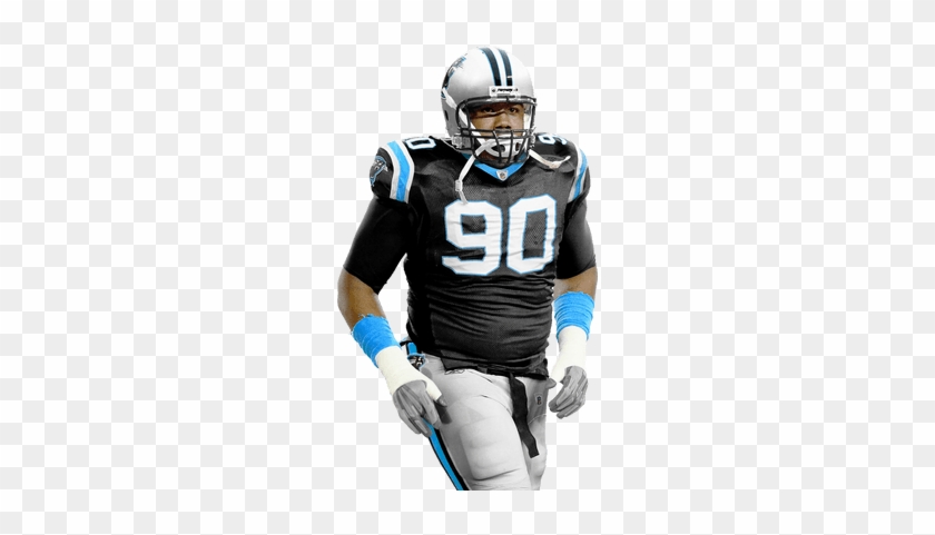 Tough Panthers Football Player - Carolina Panthers Players Png #911085