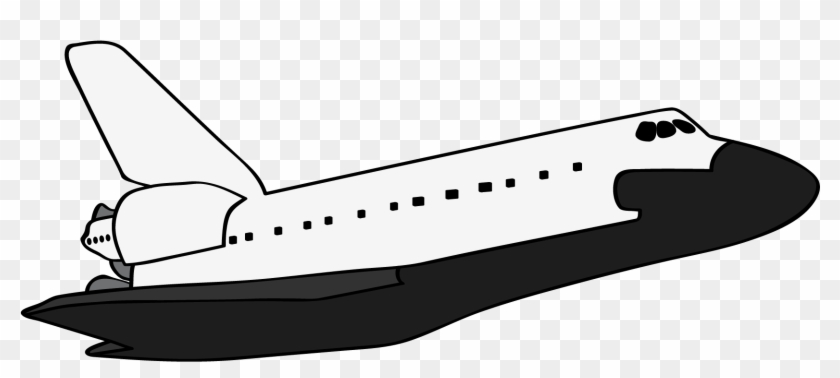 You Can Use This Simple Space Shuttle Clip Art On Your - Clip Art #911370