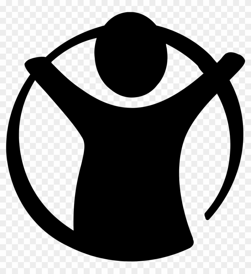 This Icon Is Depicting A Child With Its Arms Outstretched - Save The Children Logo Png #911390