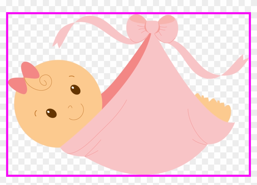 Drawing Of A Girl Drawing Of A Girl Child Unbelievable - Baby Girl Clip Art #912093