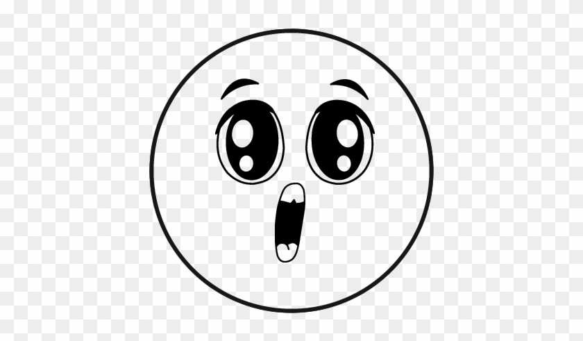 Smiley - Sorpresa Para Colorear #912536
