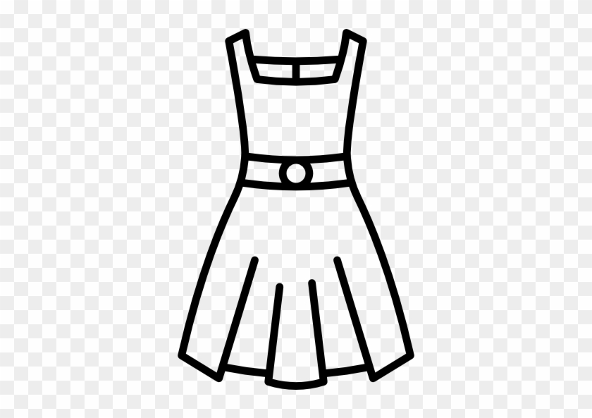 Clothes Clipart Black And White - Clothing #912704