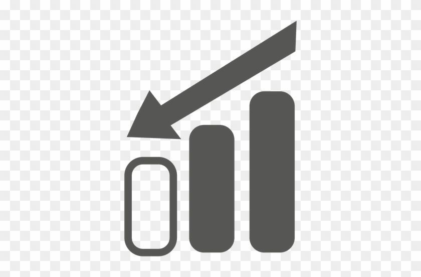 Decreasing Graph Arrow Direction Arrow Transparent - Chart #912734