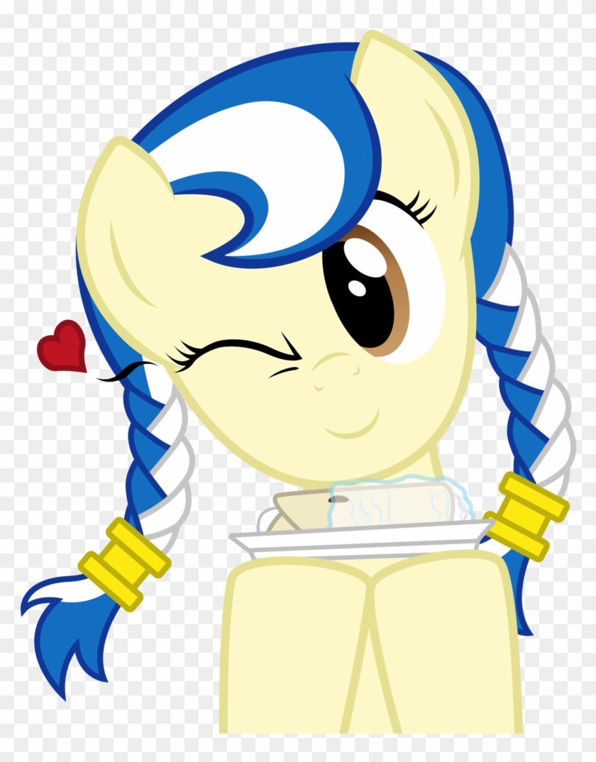 Up-world, Earth Pony, Female, Heart, Mare, Nation Ponies, - Cartoon #912735
