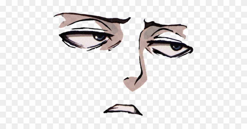 Tired Face - Roblox - Face Transparent #912840