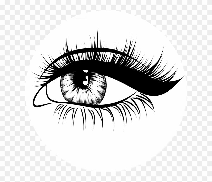 Amazing Brows And Lashes Design Your Look - Eyes Drawing Transparent #912859