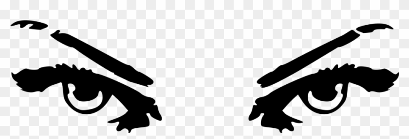 Woman Eyes Png Hd - Black & White Png #912970