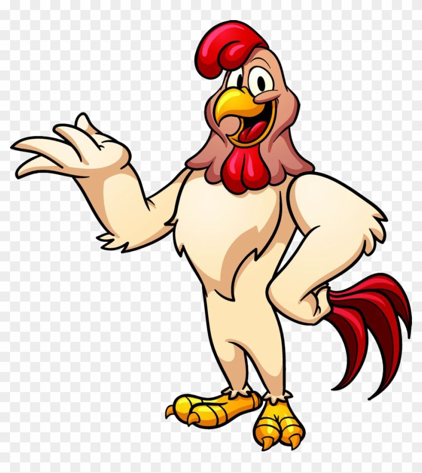 Chicken Foghorn Leghorn Cartoon Illustration - Rooster Cartoon #913049