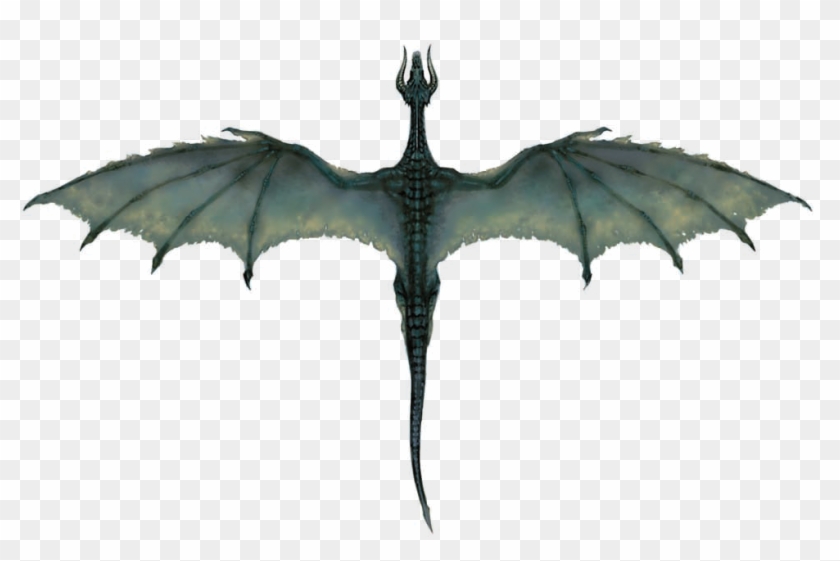 Maleficent Black Wings For Kids - Top Down Dragon #913696