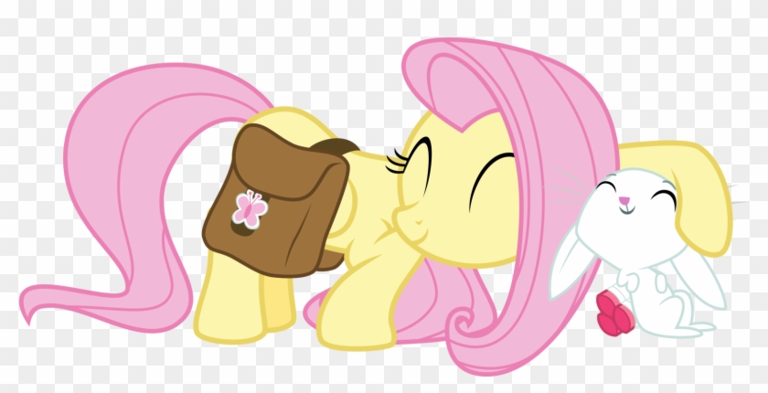 Angel Bunny Fan Club - Fluttershy And Angel Bunny #913799