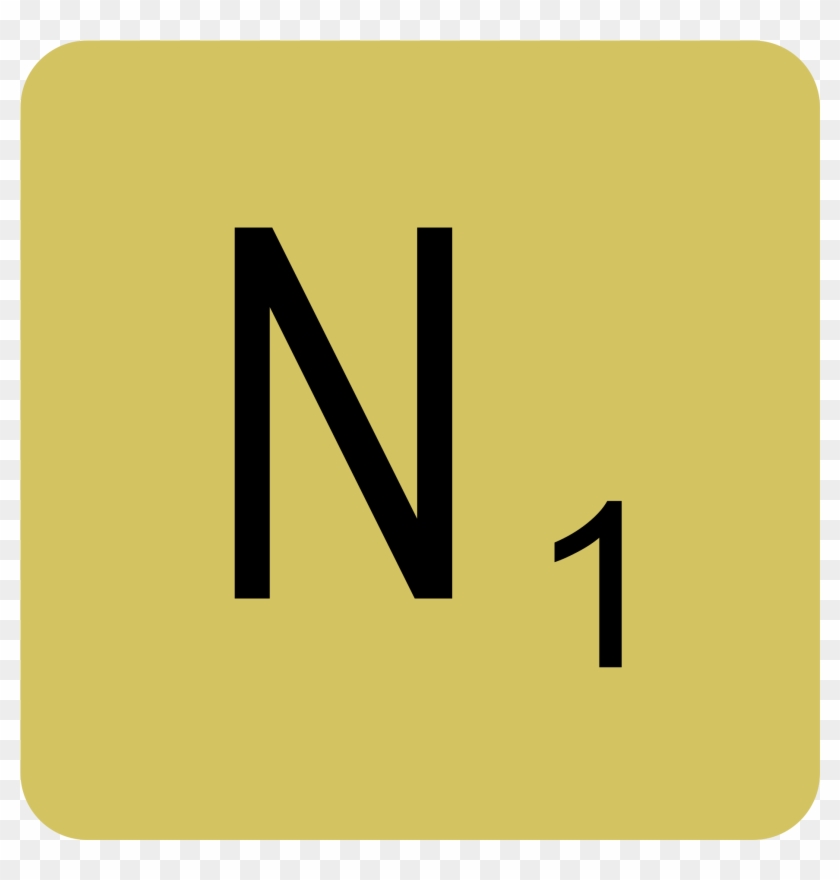 Open - Lettre Scrabble N #913866