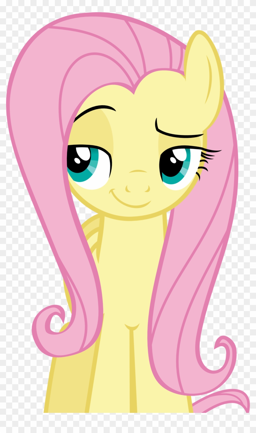 Fluttershy Vector - Smug Fluttershy Vector #913949