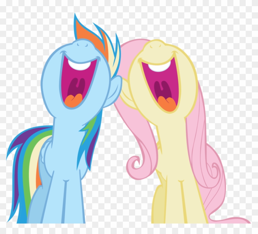 Rainbow Dash And Fluttershy By Nazoth - Rainbow Dash And Fluttershy #914069