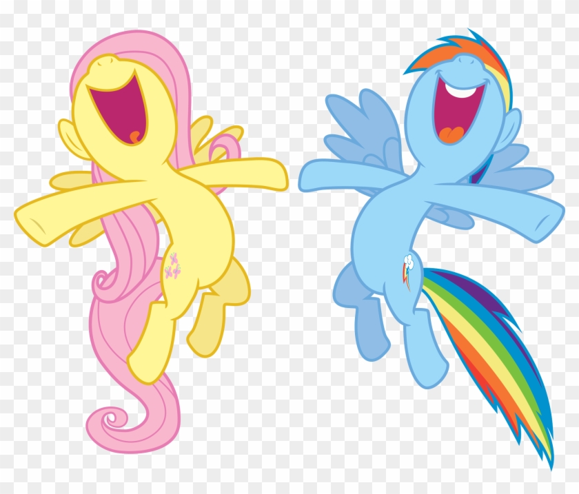 Free Rainbow Dash And Fluttershy Fanfic - Rainbow Dash Ve Flutter #914136